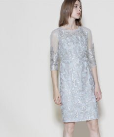 刺繍タイトワンピース Grace Continental Grace Continental グレースコンチネンタル 通販 刺繍タイトワンピース Grace Continental Grace Continental グレースコンチネンタル 通販