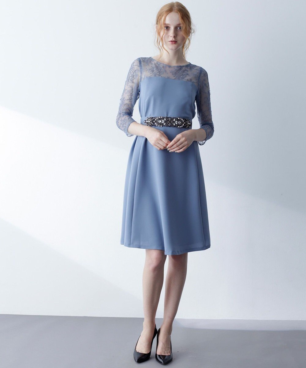 ビジューベルトワンピース Grace Continental Grace Continental グレースコンチネンタル 通販 ビジューベルトワンピース Grace Continental Grace Continental グレースコンチネンタル 通販