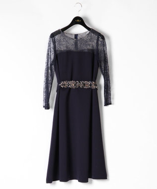 ビジューベルトワンピース Grace Continental Grace Continental グレースコンチネンタル 通販 ビジューベルトワンピース Grace Continental Grace Continental グレースコンチネンタル 通販