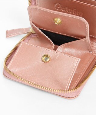 GRACE CONTINENTAL Box Case Wallet ピンクゴールド