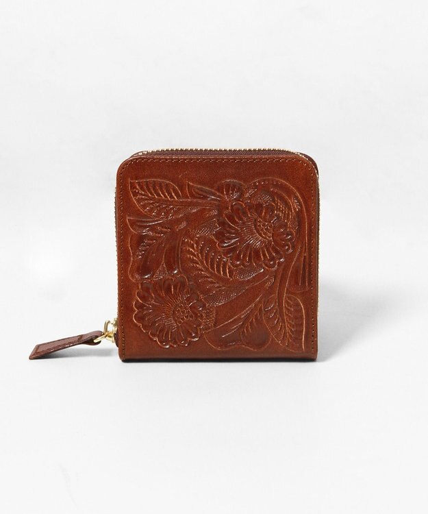 GRACE CONTINENTAL Box Case Wallet ダークブラウン
