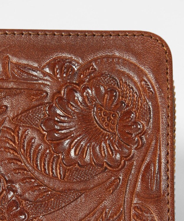 GRACE CONTINENTAL Box Case Wallet ダークブラウン