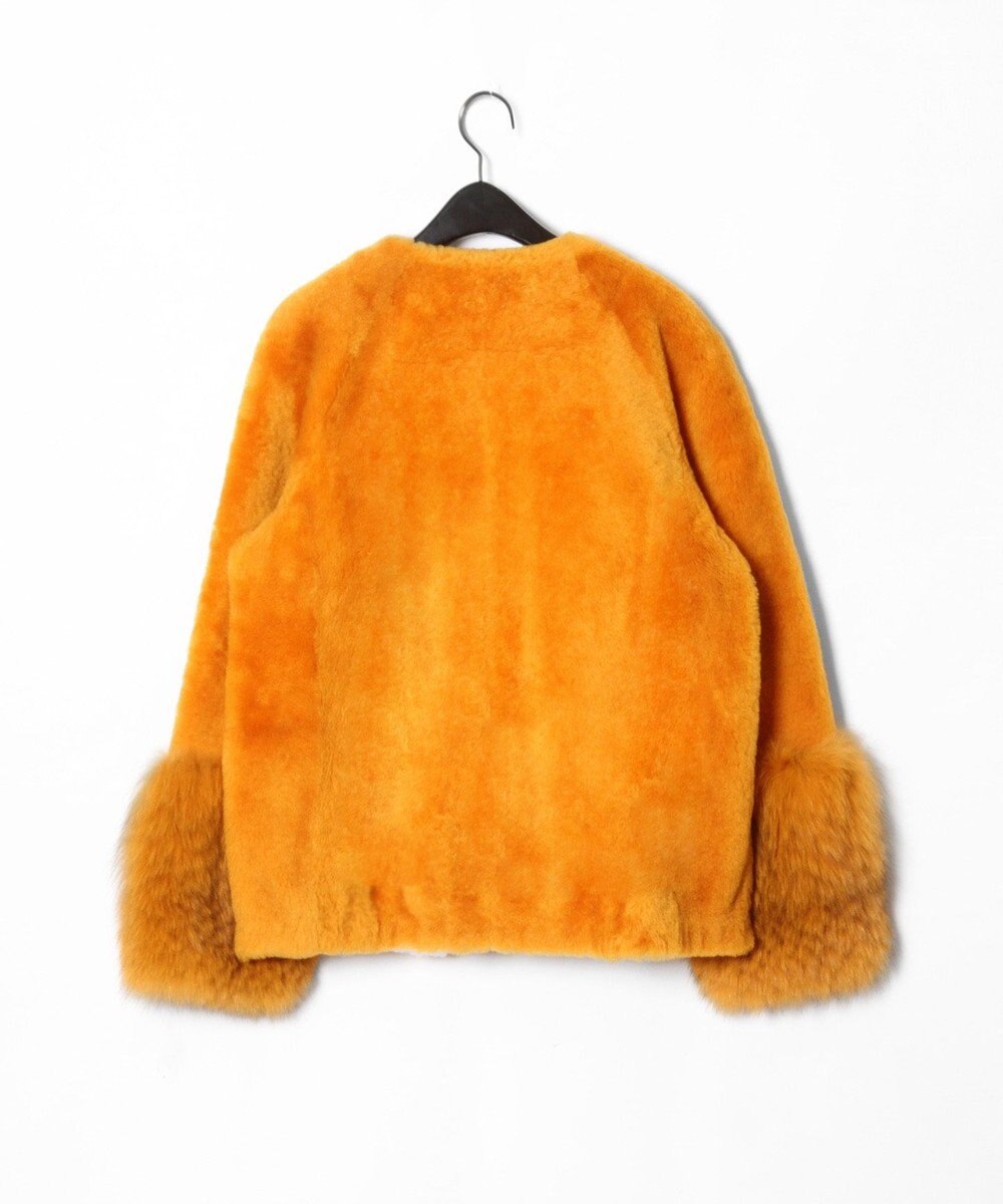 GRACE CONTINENTAL ムートンFOXブルゾン2 