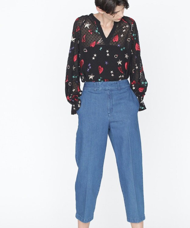 デニムテーパードパンツ D Grace Continental Grace Continental グレースコンチネンタル 通販