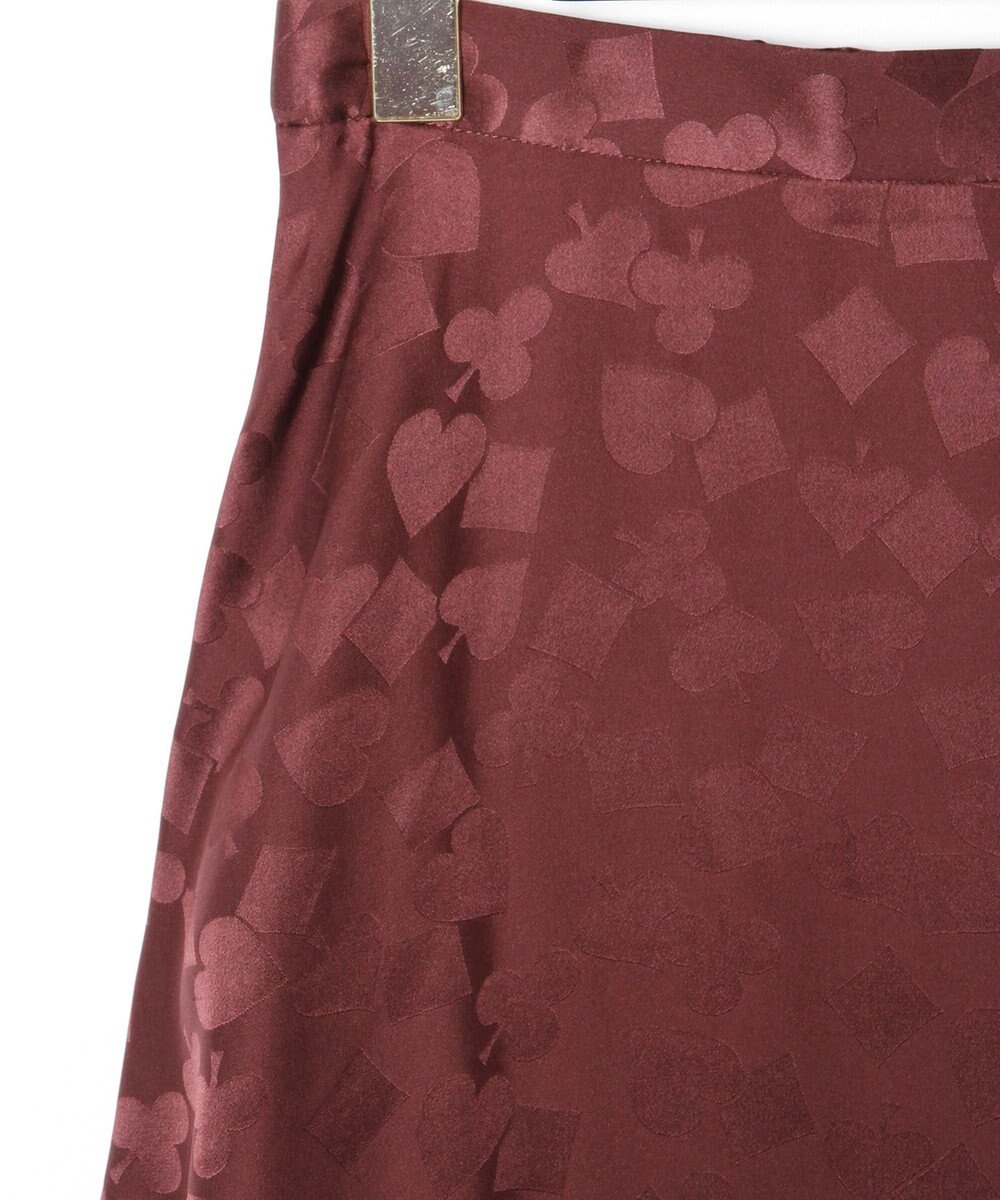 【メーカー直売】 シルクサテンジャガードスカート / GRACE CONTINENTAL | GRACE ロングスカート