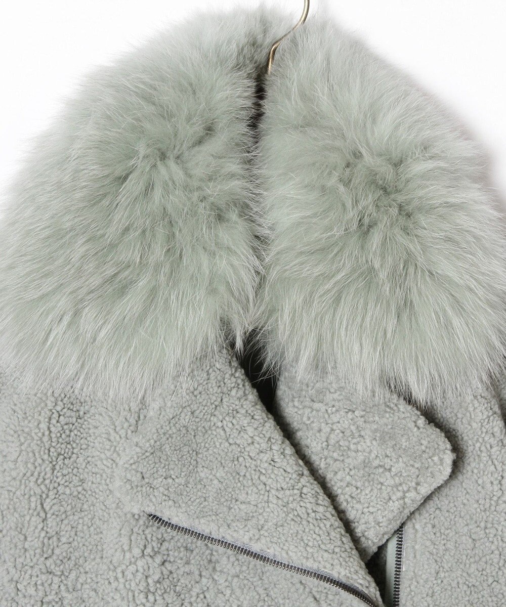 GRACE CONTINENTAL ムートンボアジャケット 