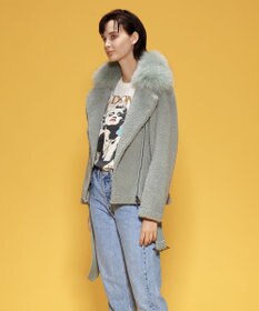 GRACE CONTINENTAL ムートンボアジャケット