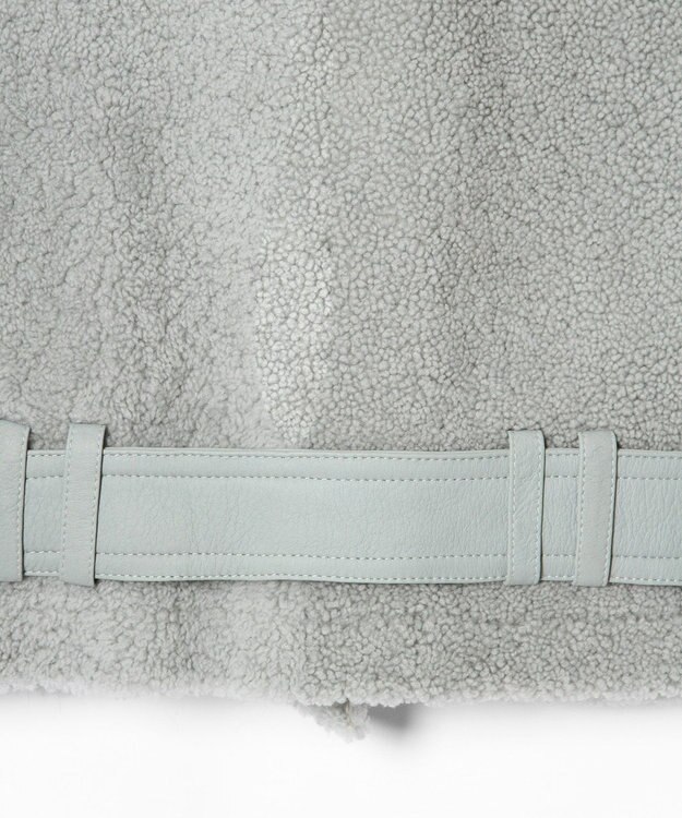 GRACE CONTINENTAL ムートンボアジャケット グリーン