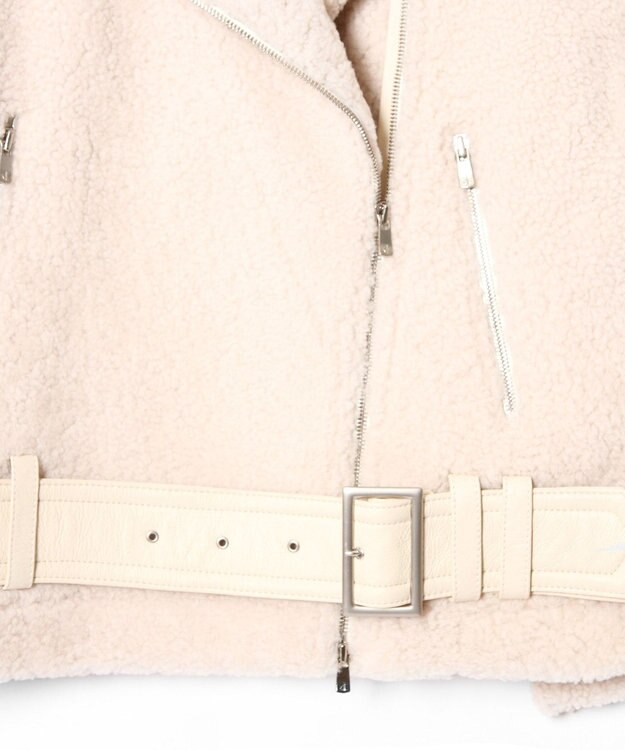 GRACE CONTINENTAL ムートンボアジャケット キナリ