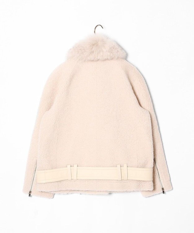 GRACE CONTINENTAL ムートンボアジャケット キナリ