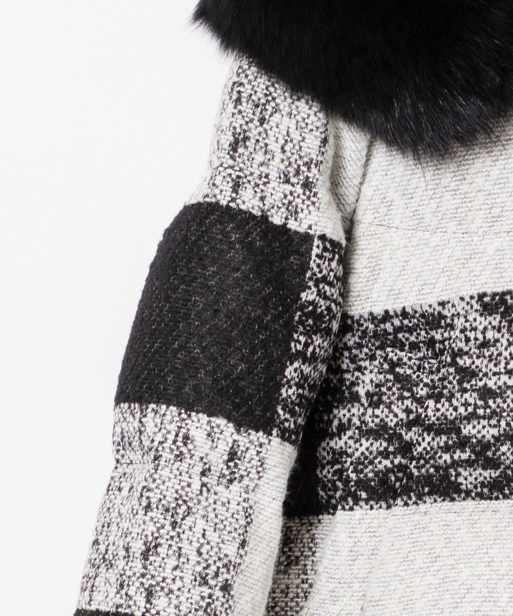 GRACE CONTINENTAL チェックショートダウンジャケット 