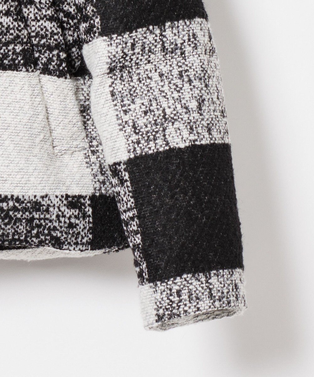 GRACE CONTINENTAL チェックショートダウンジャケット 