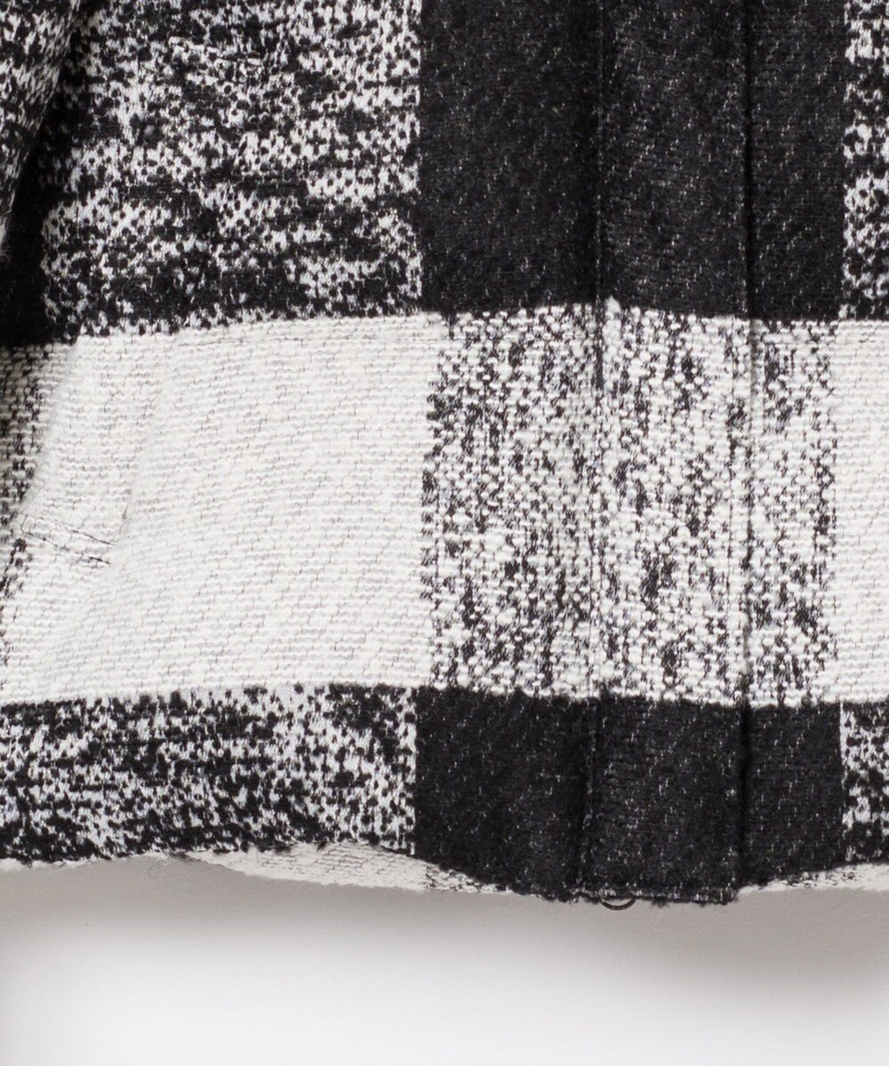 GRACE CONTINENTAL チェックショートダウンジャケット 