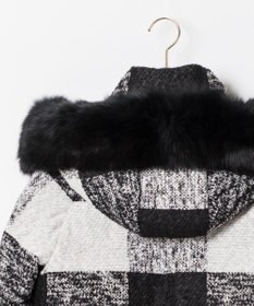 GRACE CONTINENTAL チェックショートダウンジャケット