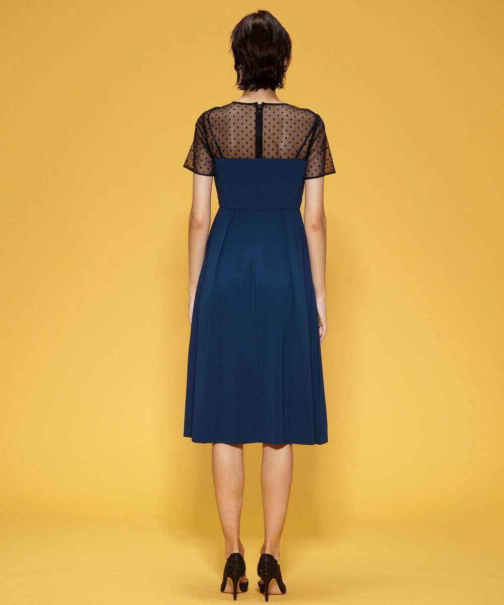 フロントリボンドレープワンピース Grace Continental Grace Continental グレースコンチネンタル 通販