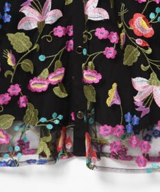 チュール刺繍シャツワンピース / GRACE CONTINENTAL | GRACE 