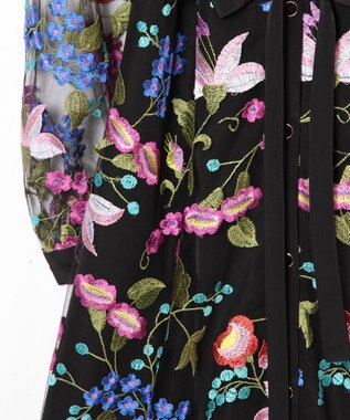 チュール刺繍シャツワンピース / GRACE CONTINENTAL | GRACE 