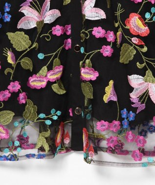 チュール刺繍シャツワンピース / GRACE CONTINENTAL | GRACE 