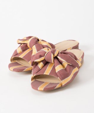 ストライプリボンサンダル Grace Continental Grace Continental グレースコンチネンタル 通販