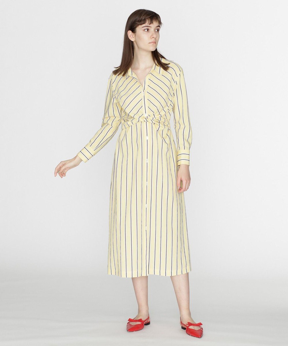 ストライプシャツクロスワンピース Grace Continental Grace Continental グレースコンチネンタル 通販