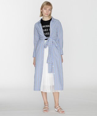 ストライプシャツクロスワンピース Grace Continental Grace Continental グレースコンチネンタル 通販 ストライプシャツクロスワンピース Grace Continental Grace Continental グレースコンチネンタル 通販