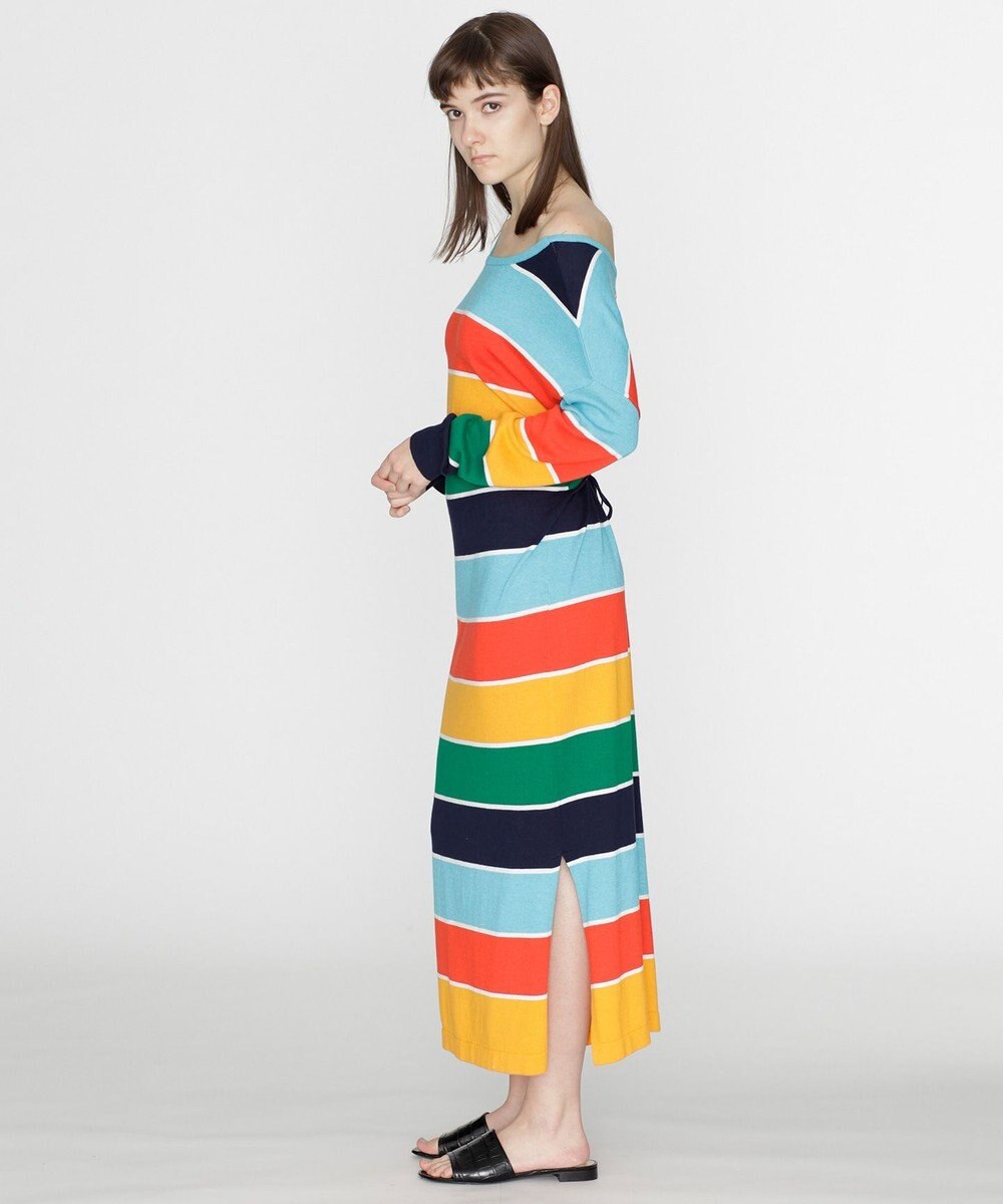 マルチボーダーニットワンピース Grace Continental Grace Continental グレースコンチネンタル 通販 マルチボーダーニットワンピース Grace Continental Grace Continental グレースコンチネンタル 通販