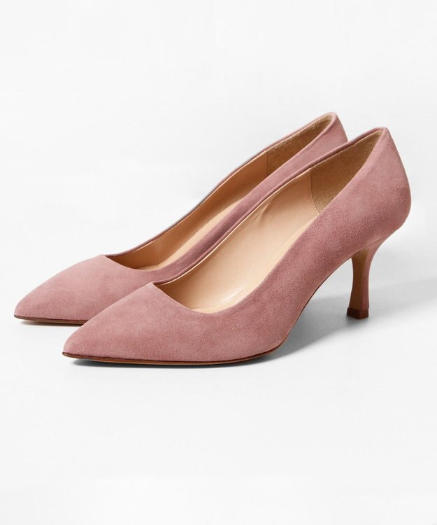 GRACE CONTINENTAL CORSO ROMA スエードパンプス ベージュ