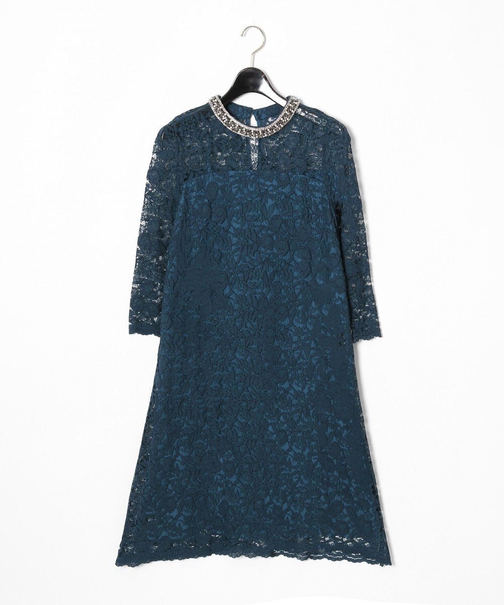 ビジューレースワンピース Grace Continental Grace Continental グレースコンチネンタル 通販 ビジューレースワンピース Grace Continental Grace Continental グレースコンチネンタル 通販
