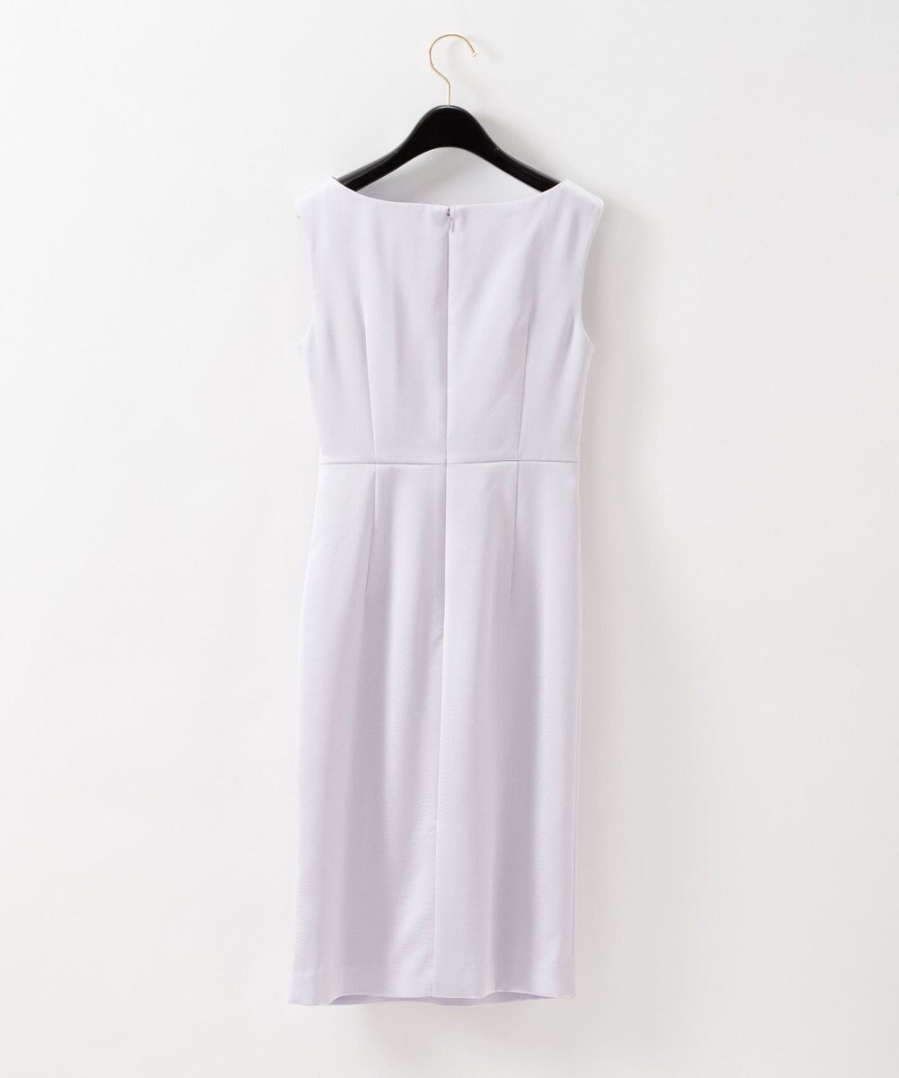 GRACE CONTINENTAL サテンクロスドレープワンピース 