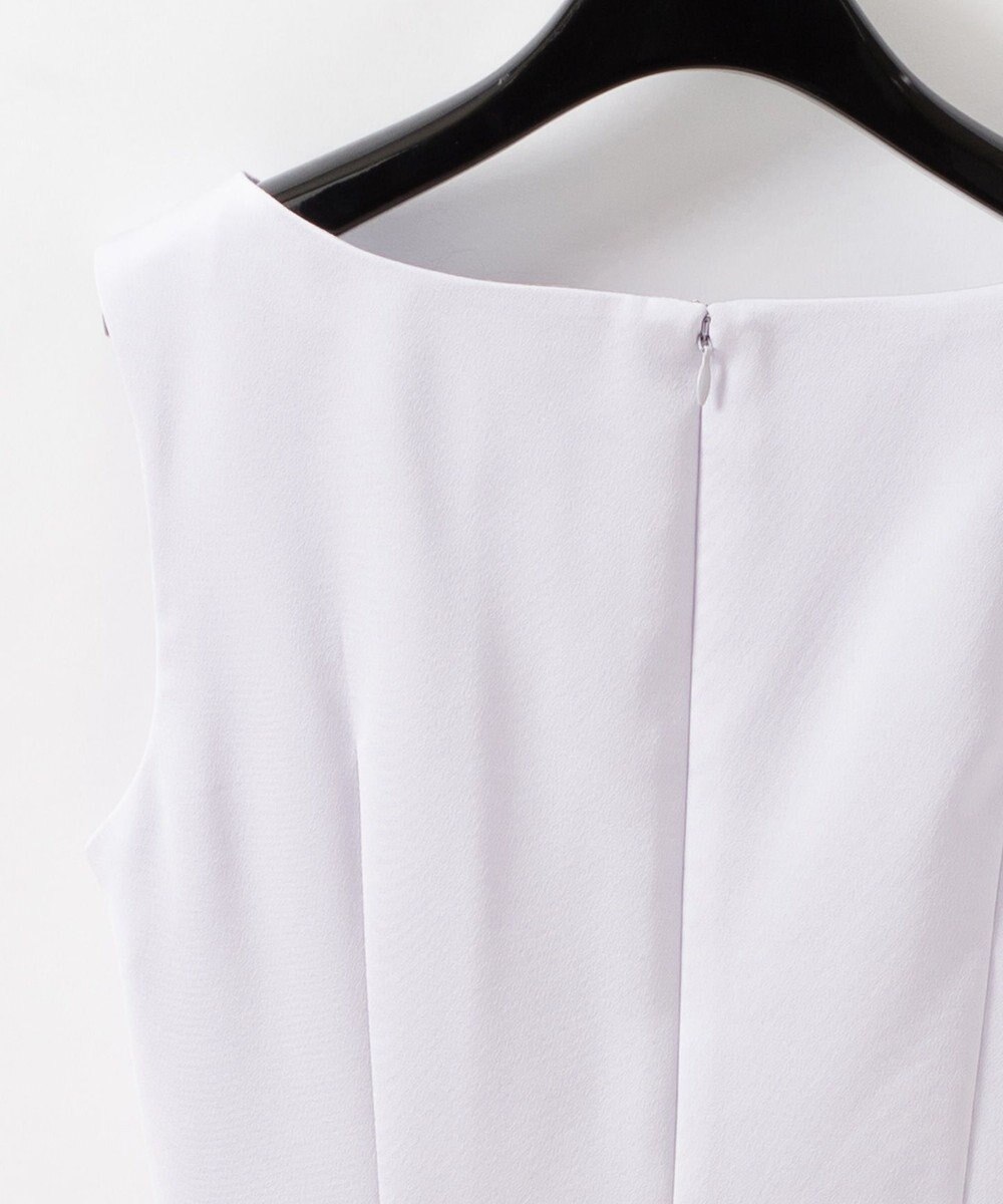 GRACE CONTINENTAL サテンクロスドレープワンピース