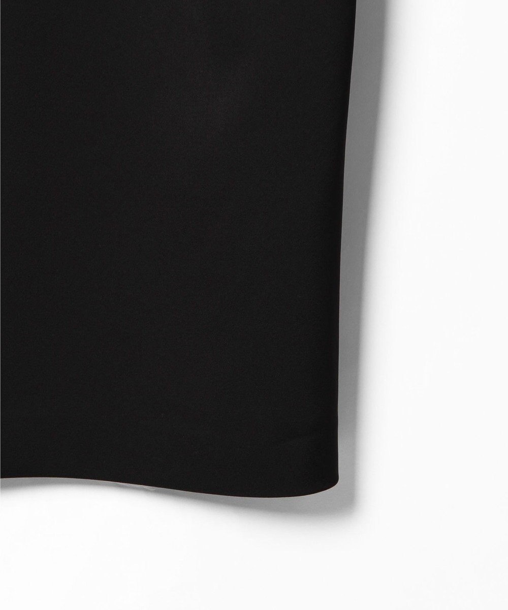 GRACE CONTINENTAL サテンクロスドレープワンピース 