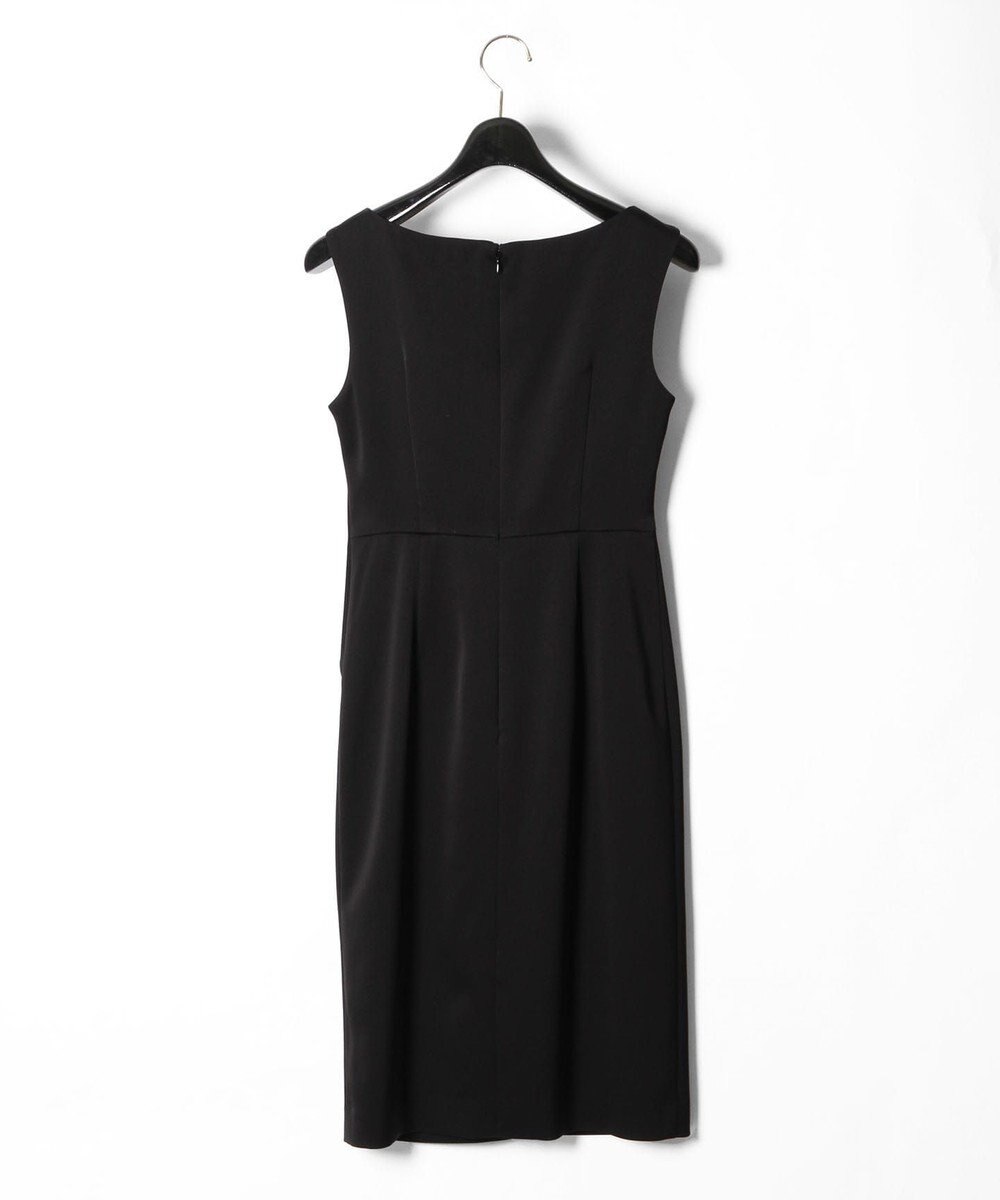 GRACE CONTINENTAL サテンクロスドレープワンピース