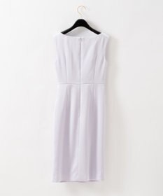 GRACE CONTINENTAL サテンクロスドレープワンピース