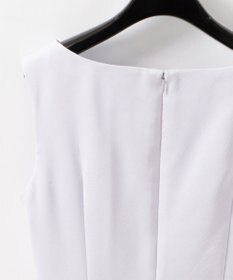 GRACE CONTINENTAL サテンクロスドレープワンピース