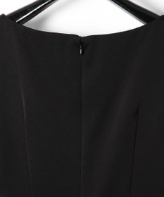 GRACE CONTINENTAL サテンクロスドレープワンピース