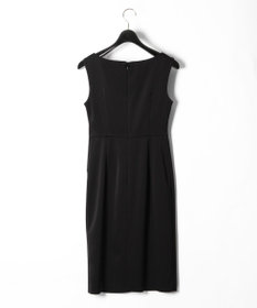 GRACE CONTINENTAL サテンクロスドレープワンピース