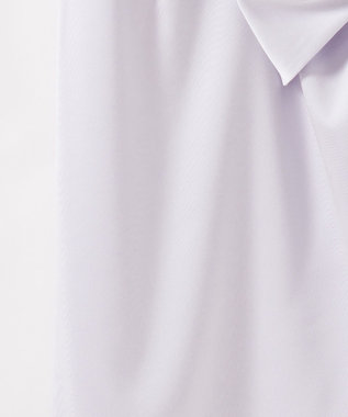 GRACE CONTINENTAL サテンクロスドレープワンピース ラベンダー