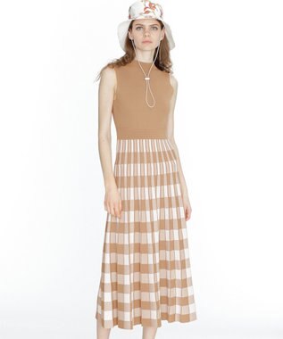 チェックニットワンピース Grace Continental Grace Continental グレースコンチネンタル 通販