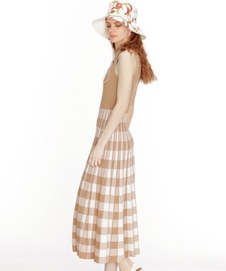チェックニットワンピース Grace Continental Grace Continental グレースコンチネンタル 通販