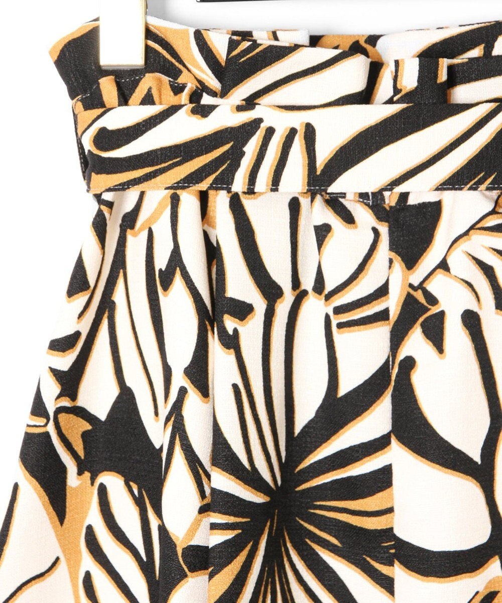 リーフ柄イレギュラーヘムスカート Grace Continental Grace Continental グレースコンチネンタル 通販 リーフ柄イレギュラーヘムスカート Grace Continental Grace Continental グレースコンチネンタル 通販