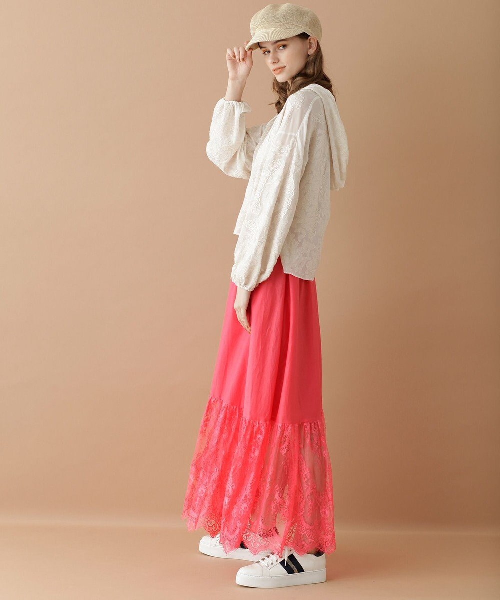 レース切替ロングスカート Grace Continental Grace Continental グレースコンチネンタル 通販