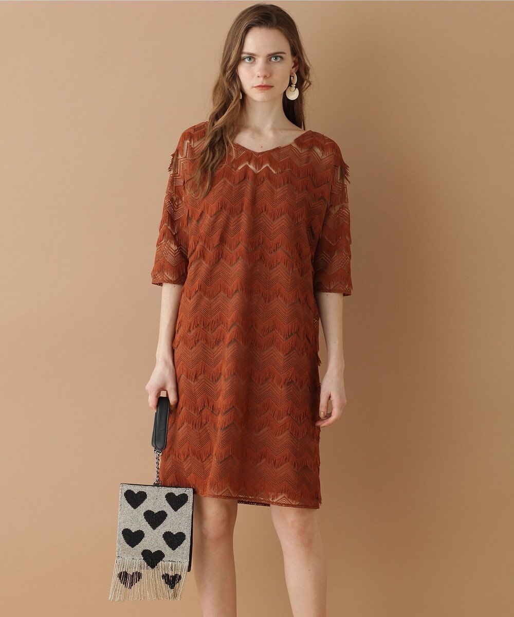 キカフリンジワンピース Grace Continental Grace Continental グレースコンチネンタル 通販