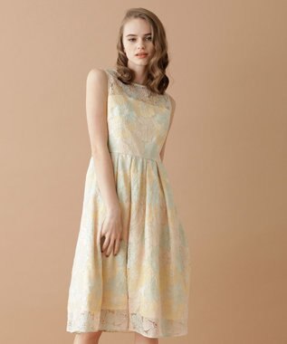 フラワー刺繍ワンピース Grace Continental Grace Continental グレースコンチネンタル 通販 フラワー刺繍ワンピース Grace Continental Grace Continental グレースコンチネンタル 通販