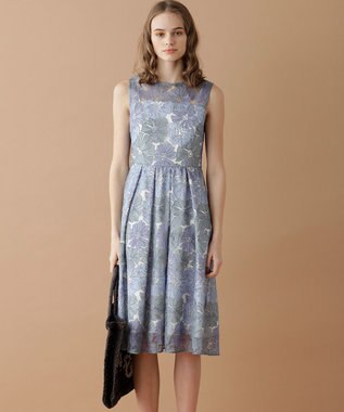 フラワー刺繍ワンピース Grace Continental Grace Continental グレースコンチネンタル 通販 フラワー刺繍ワンピース Grace Continental Grace Continental グレースコンチネンタル 通販