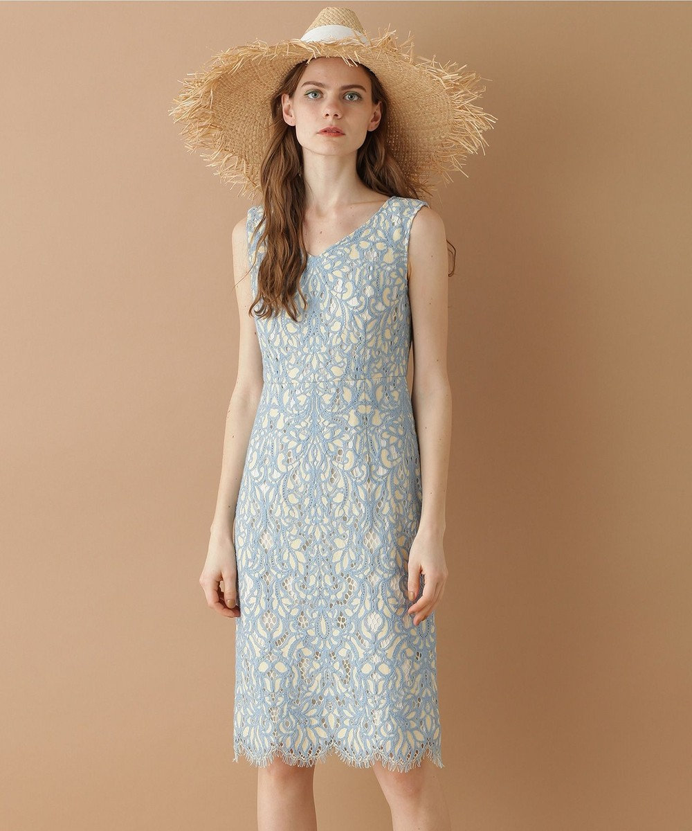 オーナメントレースワンピース Grace Continental Grace Continental グレースコンチネンタル 通販 オーナメントレースワンピース Grace Continental Grace Continental グレースコンチネンタル 通販