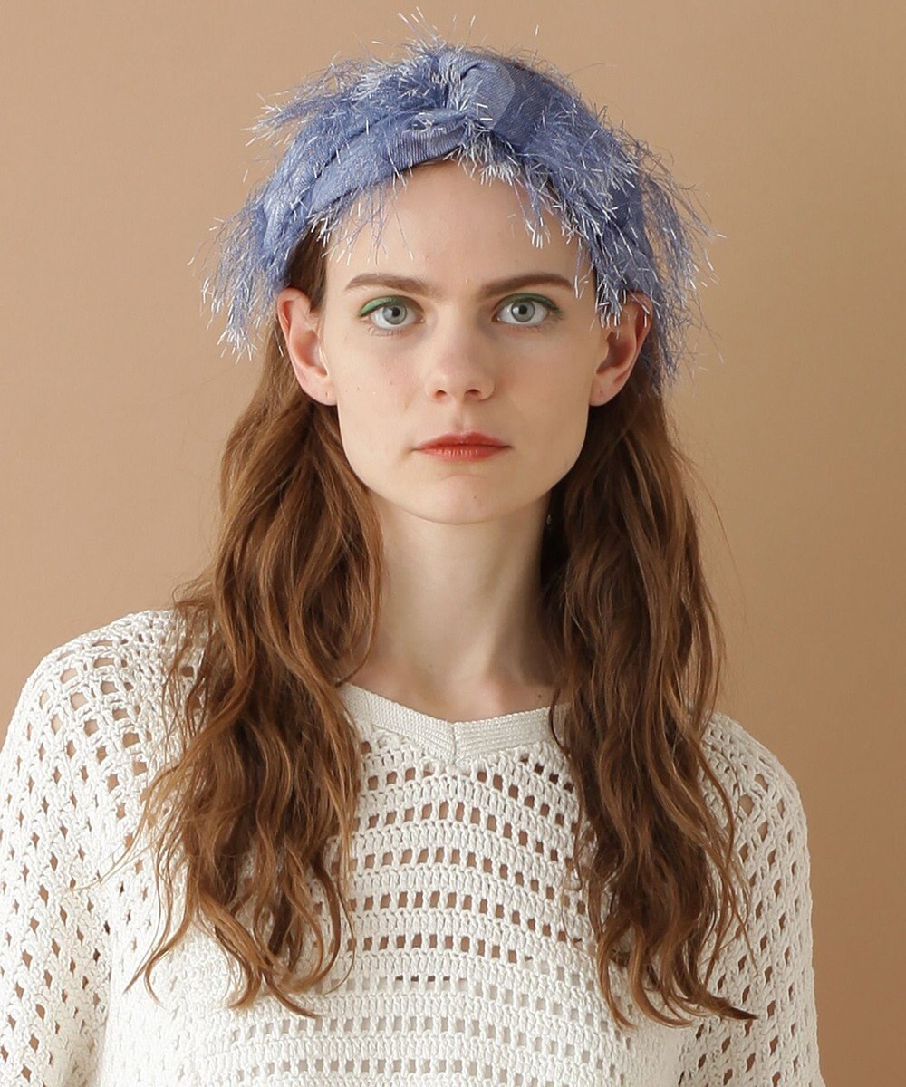 デニムプリントヘアバンド Grace Continental Grace Continental グレースコンチネンタル 通販