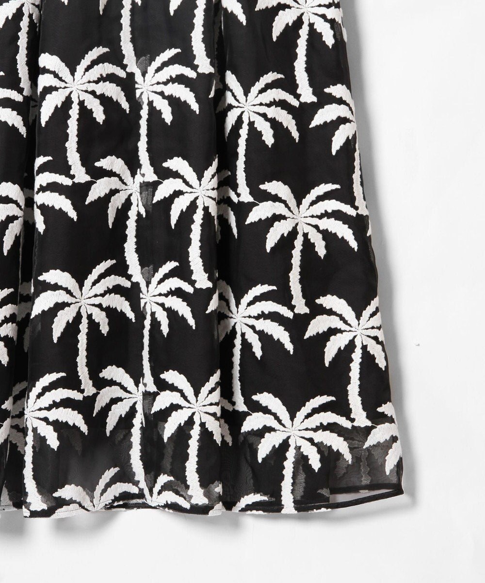 Palm tree ドレス, ブラック, 36
