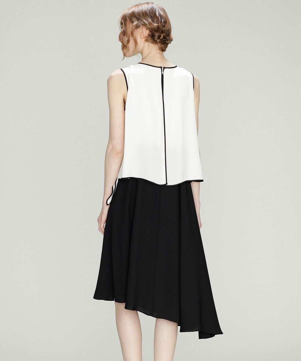 パイピングバイカラーワンピース キナリ 36