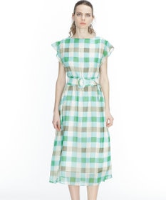 チェックギャザーワンピース Grace Continental Grace Continental グレースコンチネンタル 通販 チェックギャザーワンピース Grace Continental Grace Continental グレースコンチネンタル 通販