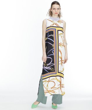 スカーフノースリワンピース Grace Continental Grace Continental グレースコンチネンタル 通販